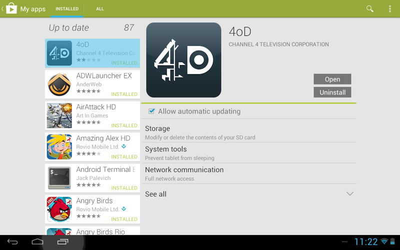 Illustration for article titled New Play Store - apk plus colour choices!